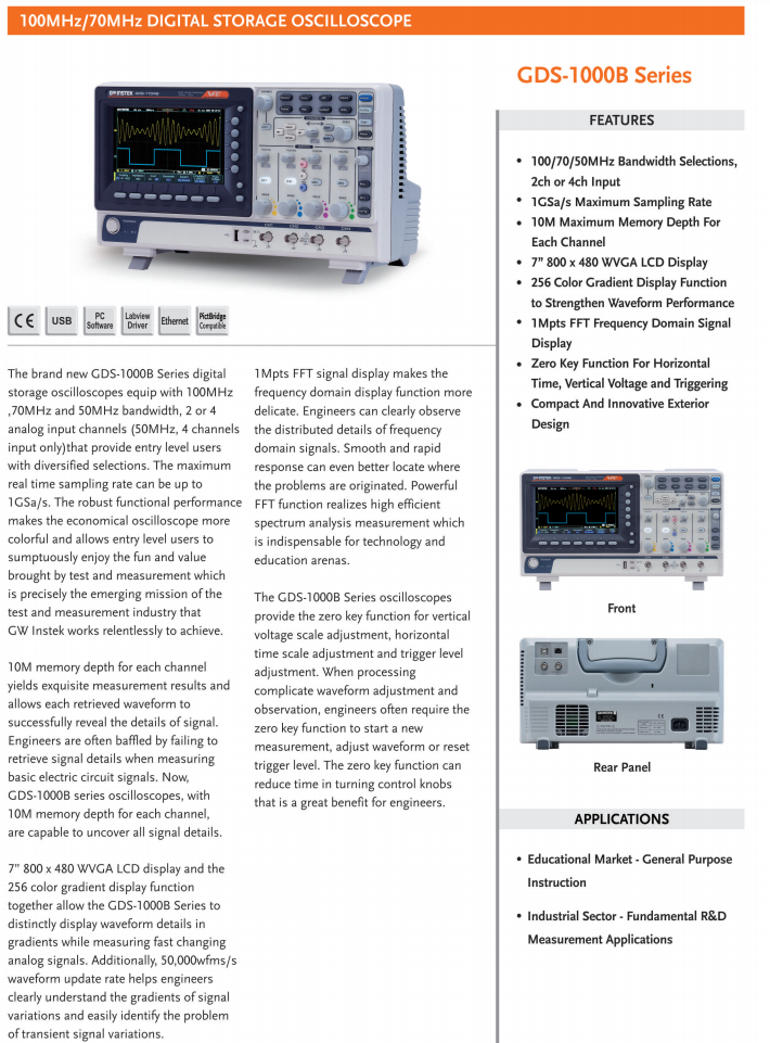 datasheet gds 1054b 1