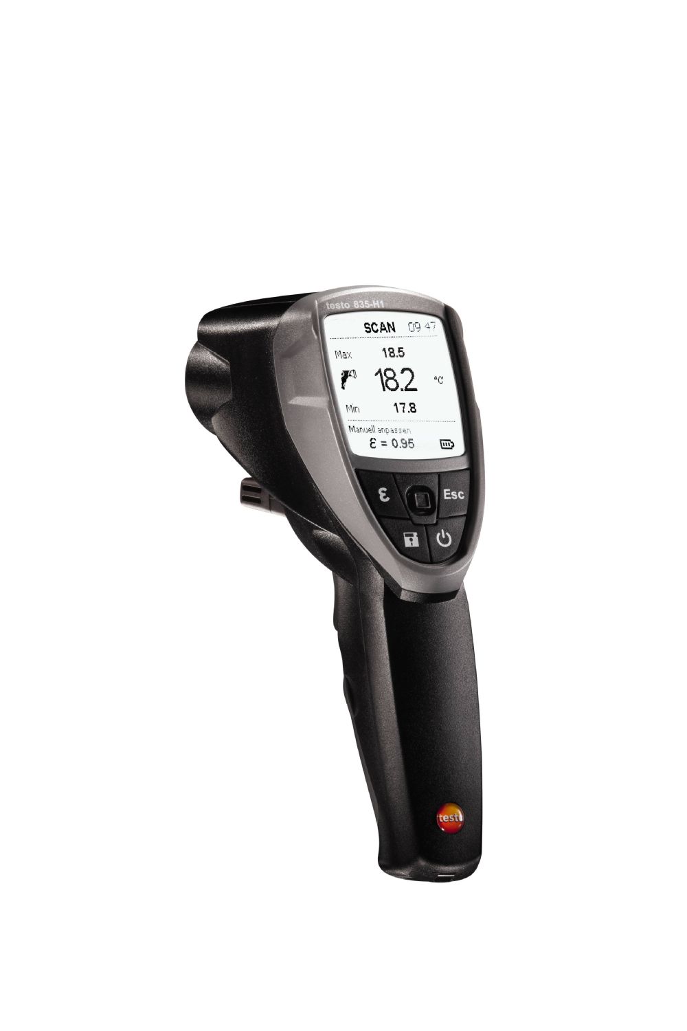 Testo 835-H1 - Infrarood thermometer met vochtmeting