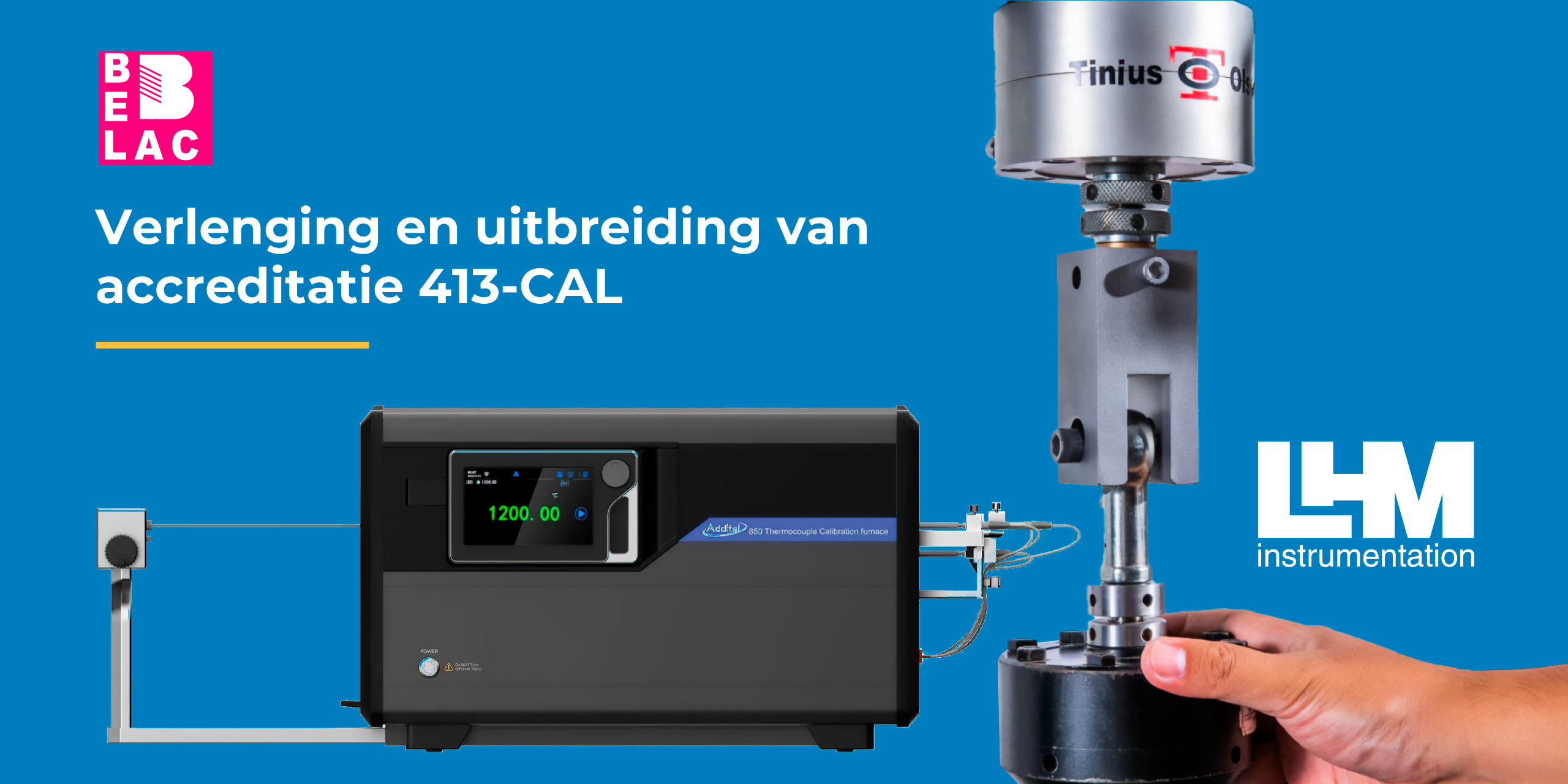 verlenging en uitbrieding BELac LHM INstrumentation