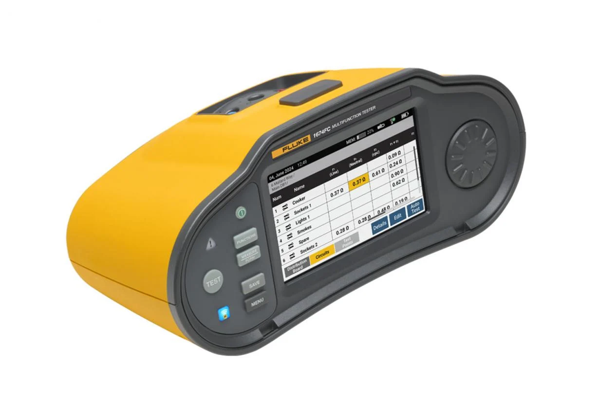 Fluke 1670-serie multifunctionele installatietesters